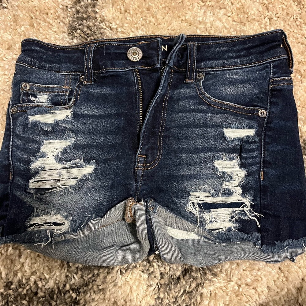 American eagle jean shorts
